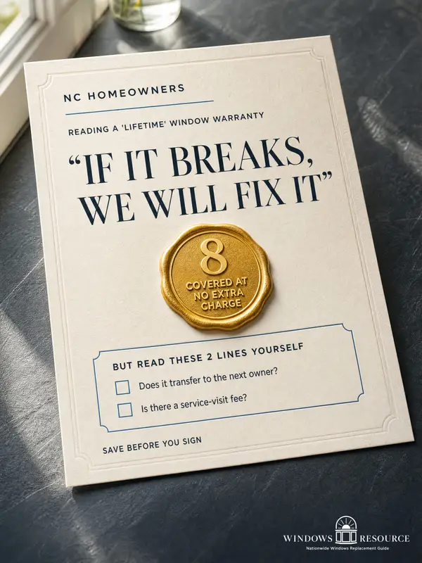Champion's Lifetime Warranty — 8 Things Covered, and the 2 Lines to Read Yourself