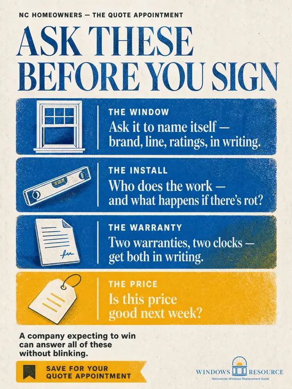 Ask These Before You Sign a Window Contract