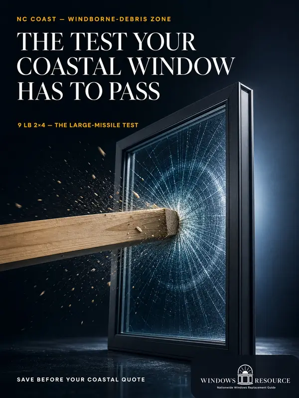 The Test Your Coastal NC Window Has to Pass