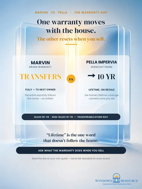 Marvin vs Pella: The Warranty That Doesn't Follow the House